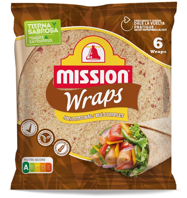 Wraps Integrales Mission Foods