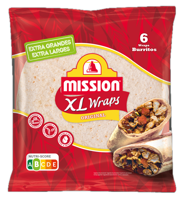 Wraps XL Mission Especial Extragrande