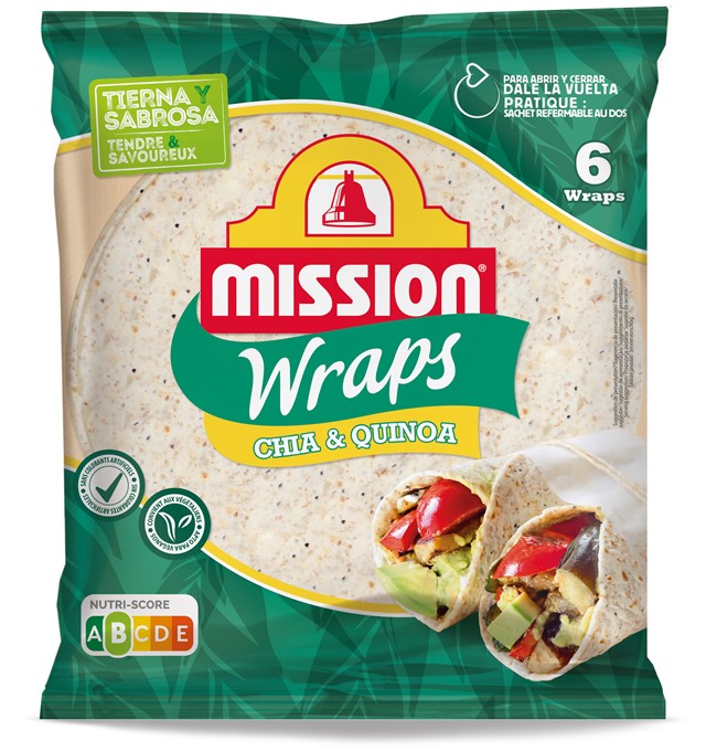 Wraps Chia Y Quinoa Mission Foods